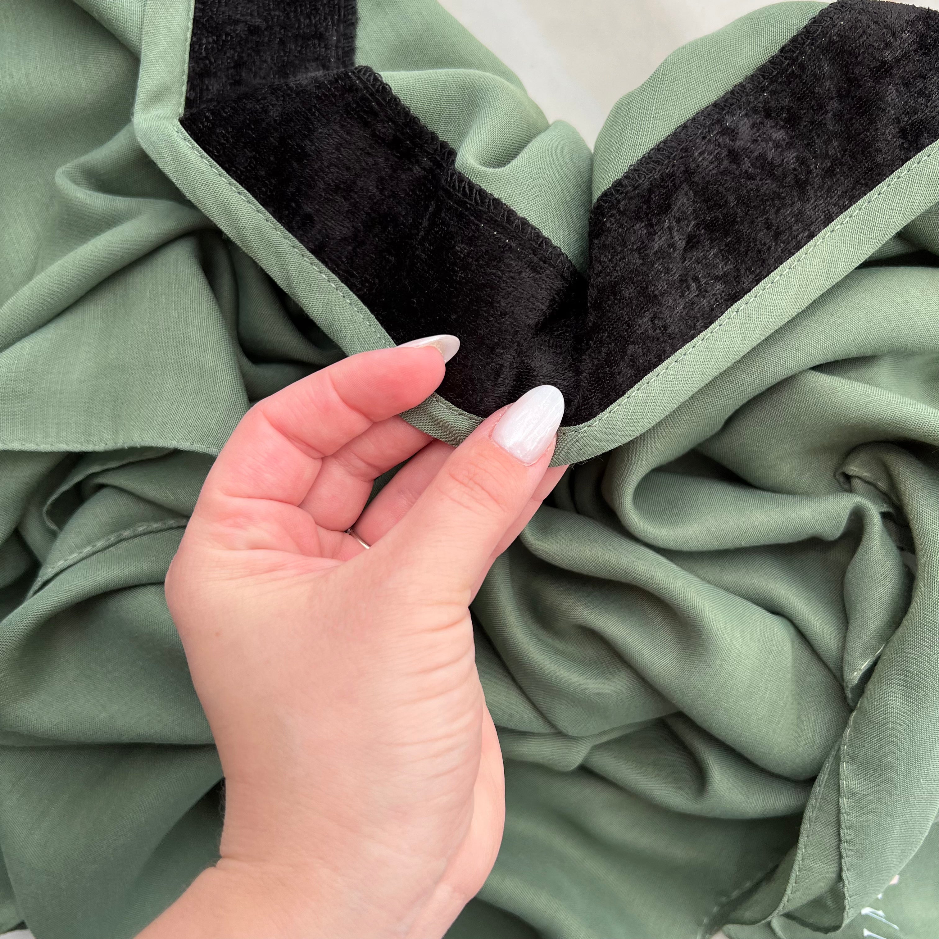 Solid Cotton Triangle Scarf