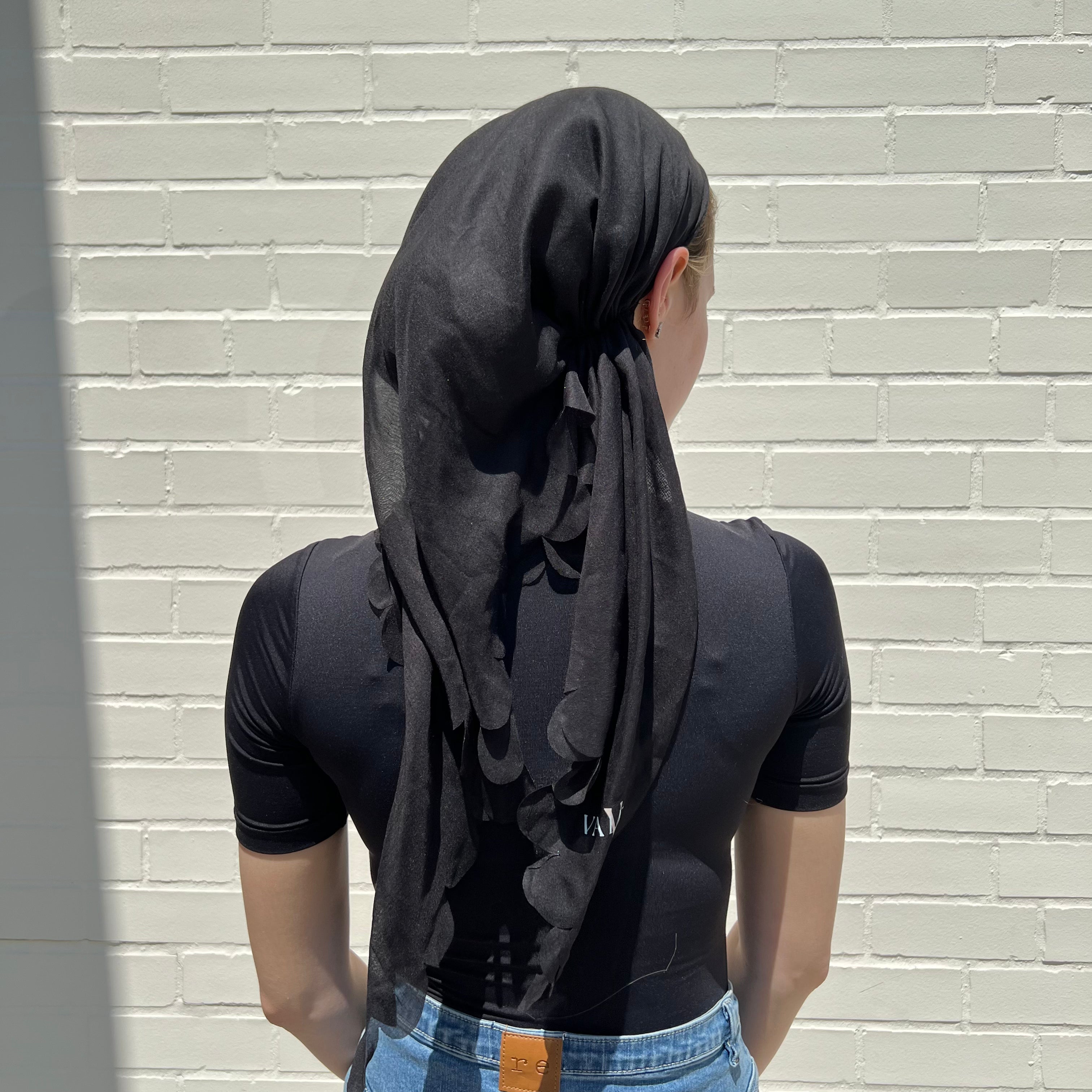 Scalloped Open Pre-Tied