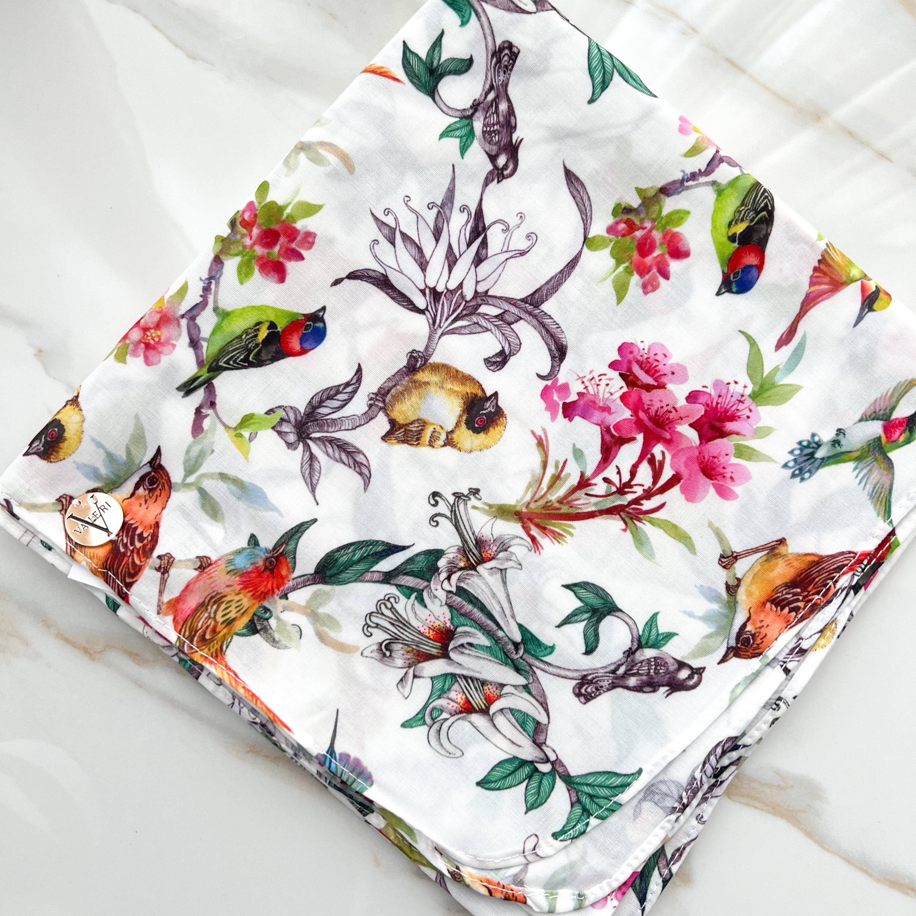 Iris Square Scarf