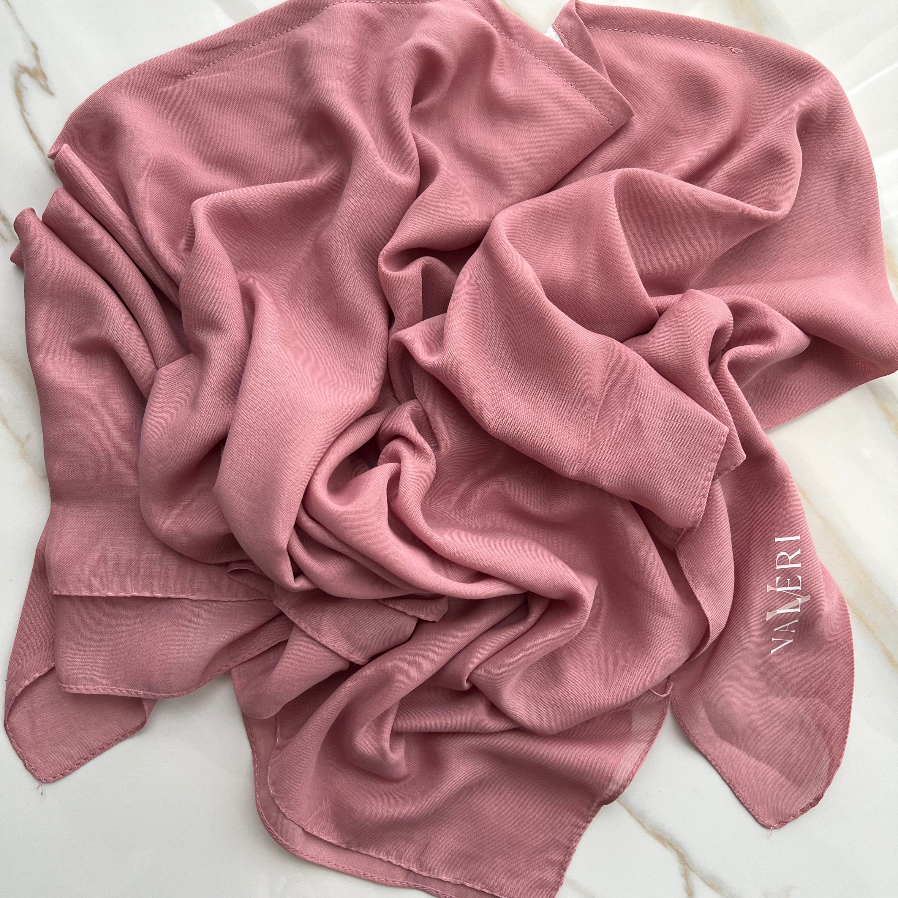 Solid Cotton Triangle Scarf