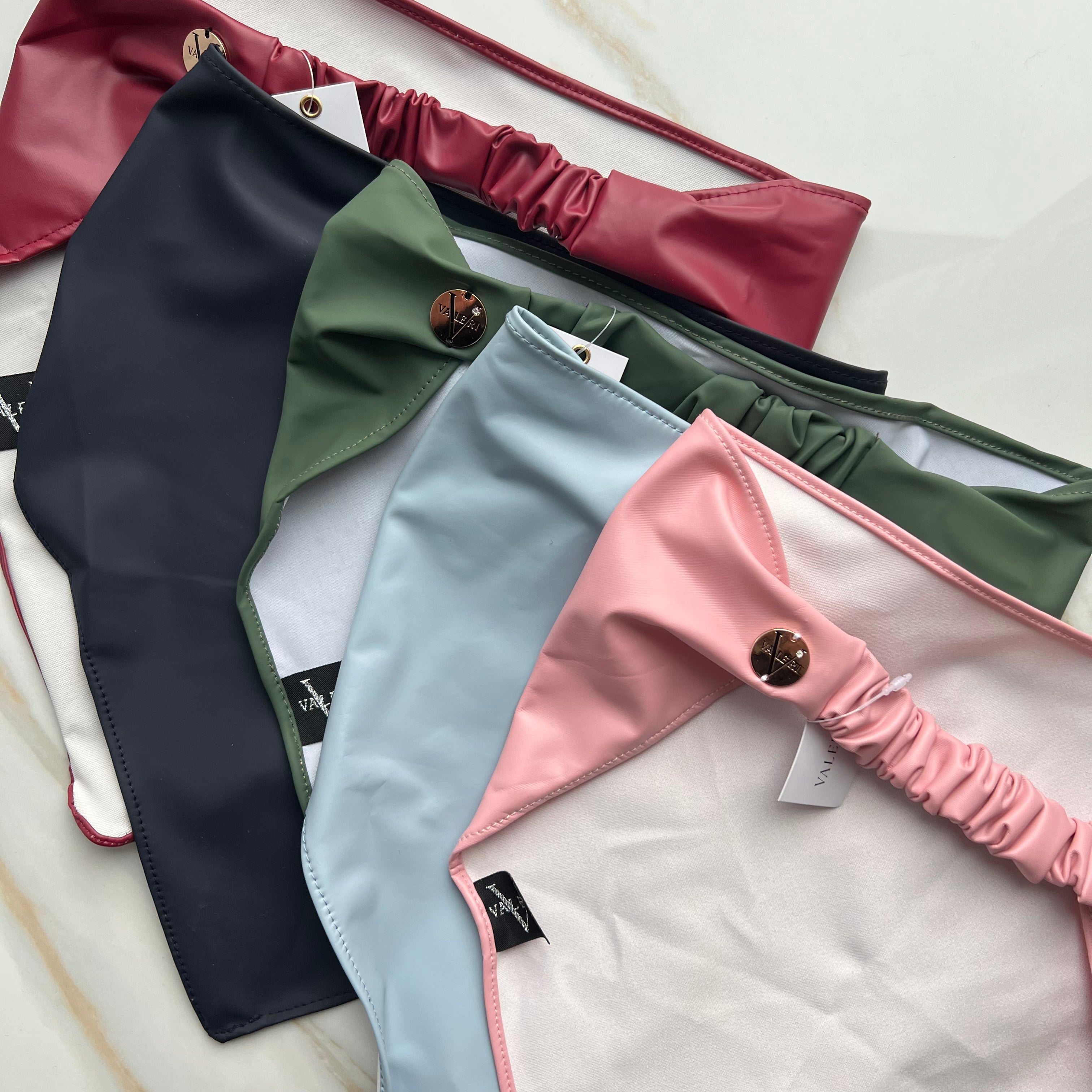 Valeri X Toby Spring Leather Bandana Collection