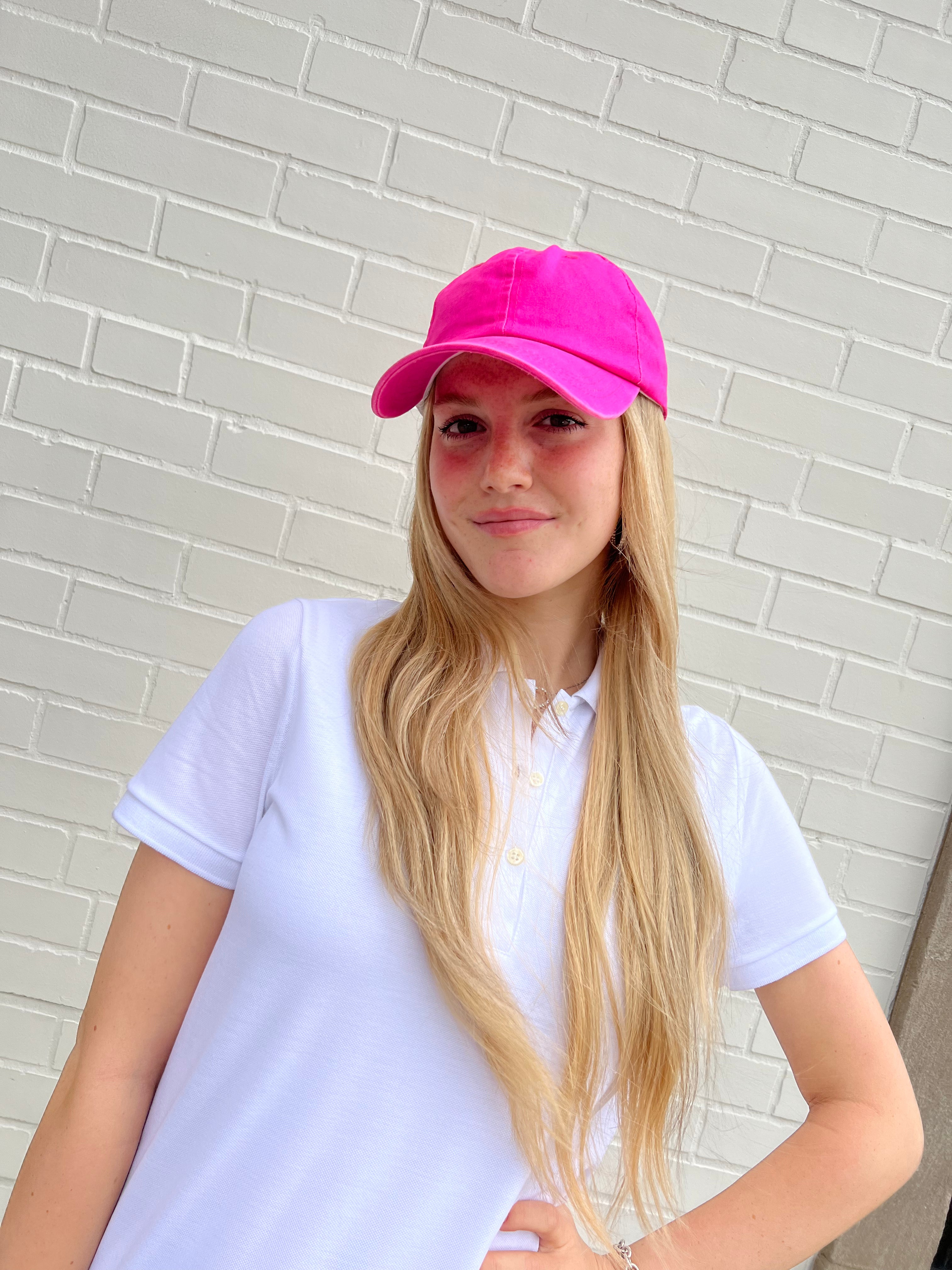 Neon Denim Baseball Cap (2 colors)