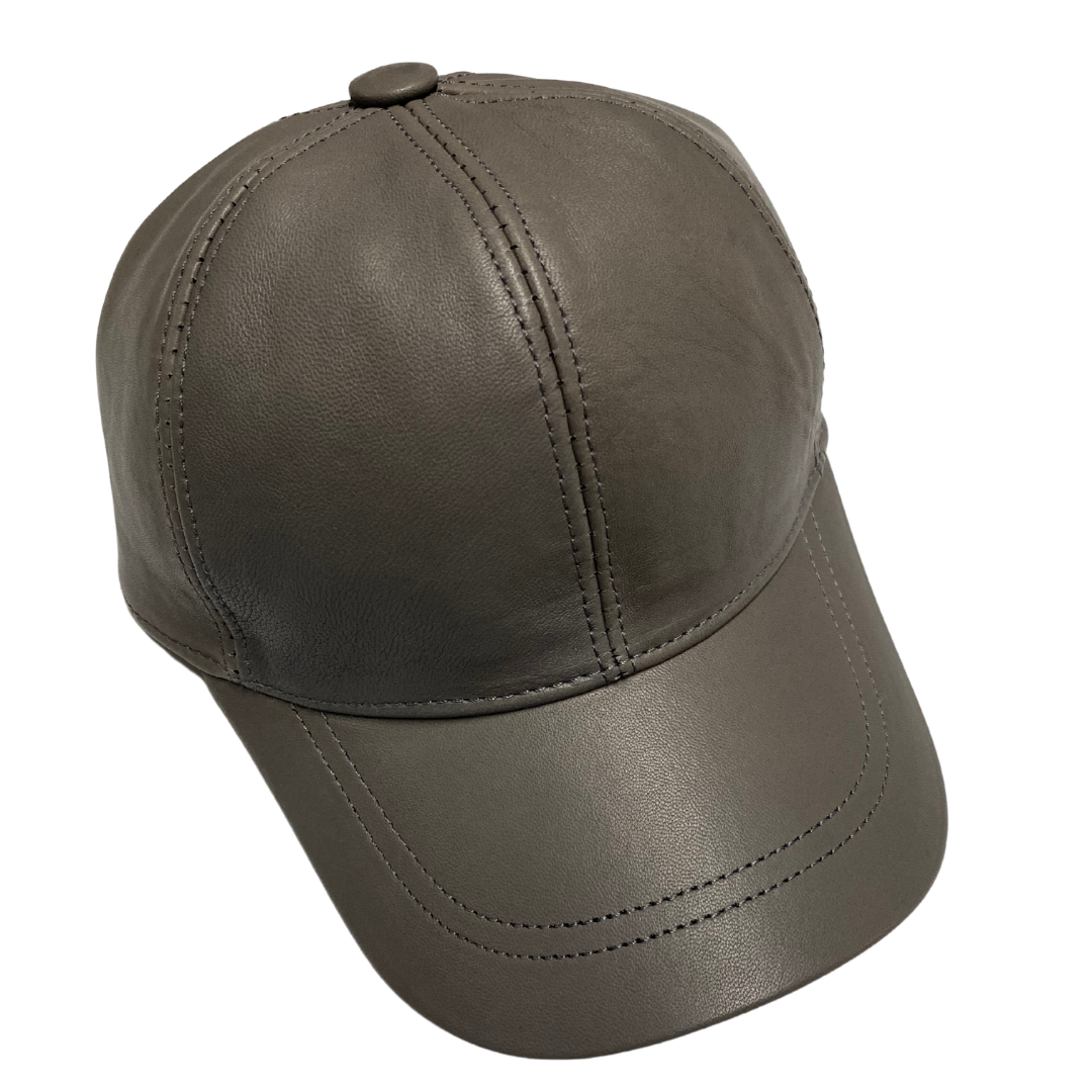 Genuine Leather Baseball Cap